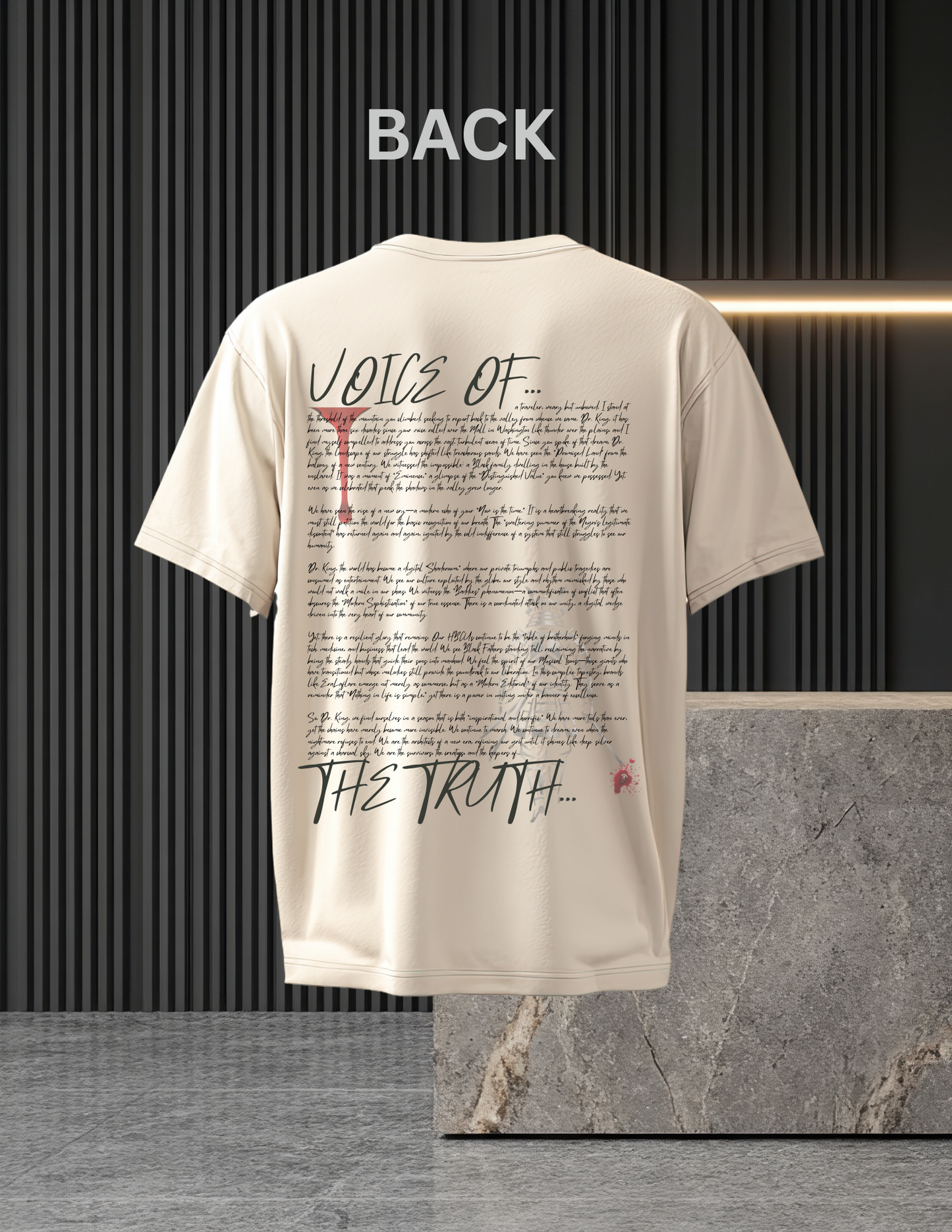 "Letter to The King" LTK V1 Street Tee