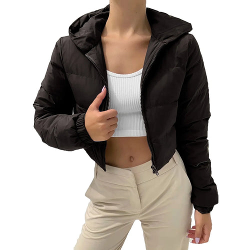 Street Class Cropped Puffer Coat