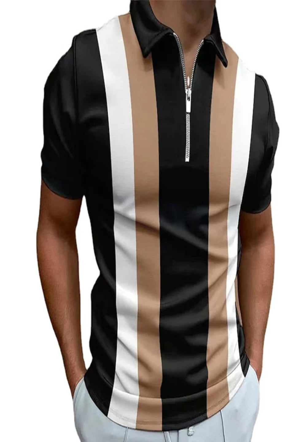 Premium Class Polo (Striped)